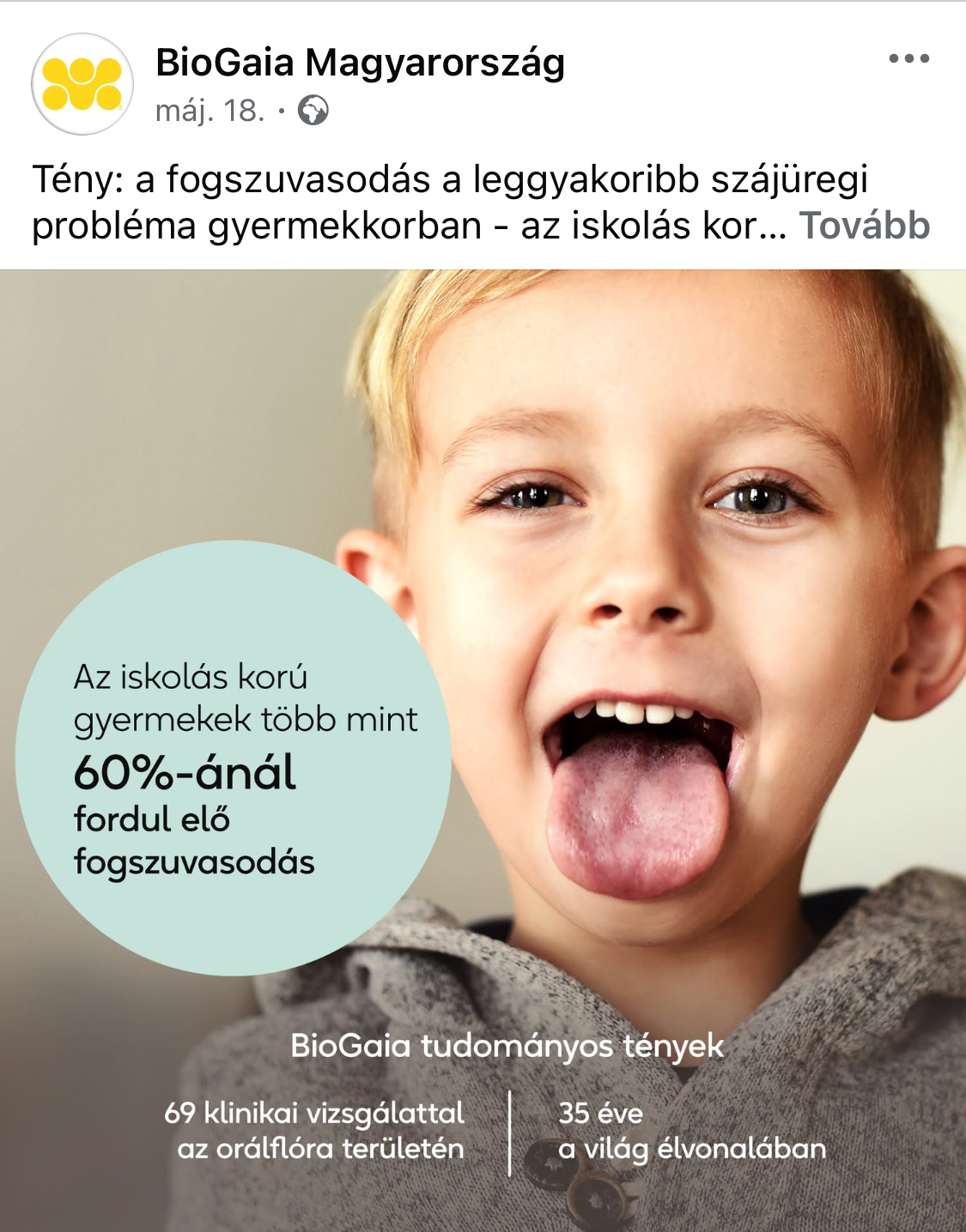 BioGaia Facebook